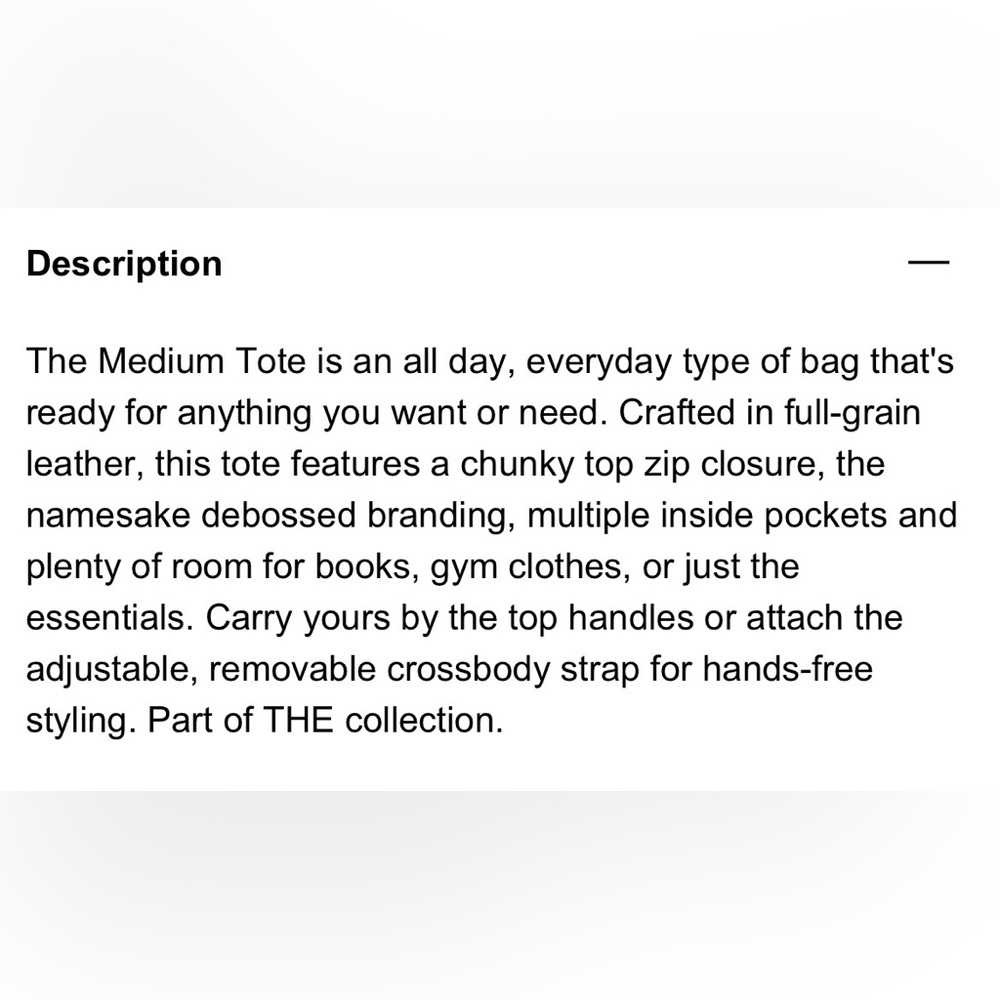 Marc Jacobs The Tote Bag Medium Argon Oil - EUC - Picture 15 of 16